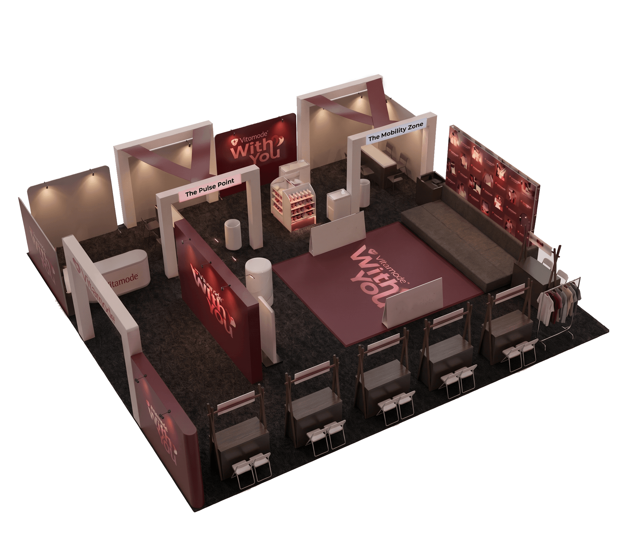 Vitamode® With You event booth